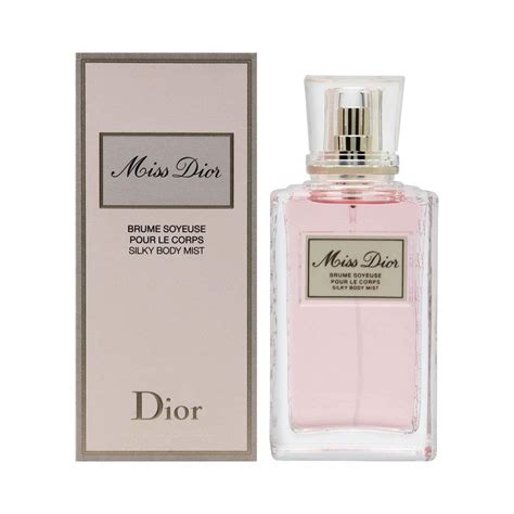 miss dior silky body mist 3.4 oz|christian Dior body mist reviews.